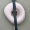 ساعت مچی دخترانه دفرمه بند سیلیکونی سبز کله غازی W108