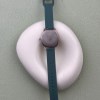 ساعت مچی دخترانه دفرمه بند سیلیکونی سبز کله غازی W108