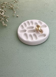 انگشتر طرح موج طلایی کد R102