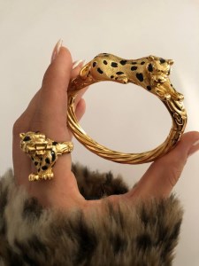 ست دستبند النگویی و انگشتر S119 کد Tiger