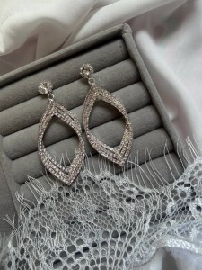 گوشواره جواهری کد E147