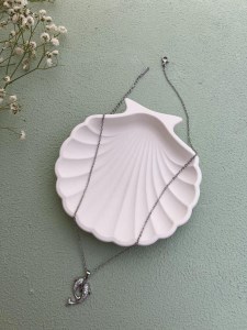 گردنبند طرح دلفین کد N103